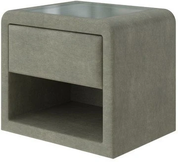 PROxSON Тумба Cube (Ткань: Велюр Лофти Олива) 52x41