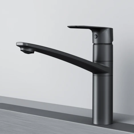 Смеситель AM.PM Gem F90A00022 для кухонной мойки, черный