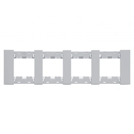 Рамка 4-ая серый матовый Meiton AA4802M4AS