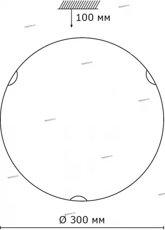 Настенно-потолочный светильник Sonex Kusta 118/K