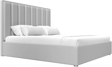 Кровать интерьерная Афродита 200 (Белый/Экокожа) Лига Диванов арт.120625