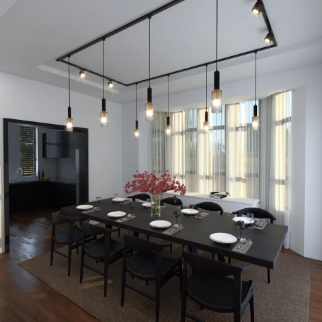 Шинопровод Elektrostandard Track Rail BK Surface 85080/00 (220V)