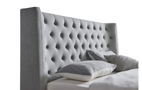 Кровать GC1726 (160-200) серый FA905-31