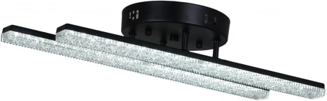 Потолочная люстра светодиодная на штанге Reluce 03749-3.3-02C BK (220V)