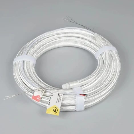 Светодиодная лента герметичная MonLIGHT-COTTON-TOP-S-M560-D13xmm 24V Warm3000 (11 W/m, IP65, 5m, wire x1) (Arlight, Вывод прямой, 3 года) 048141