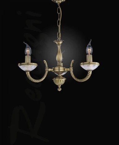 Подвесная люстра Reccagni Angelo4680 L.4680/3 Angelo 4680 (220V, на цепи, подсвечник, свеча)