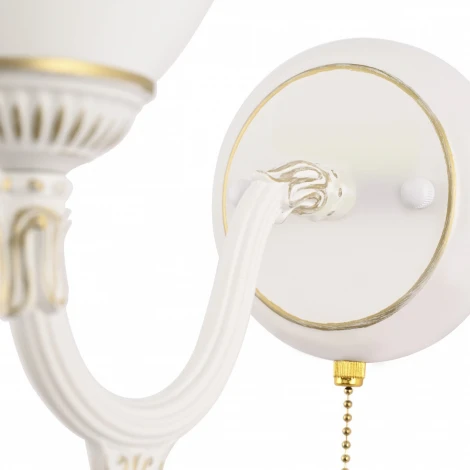 Бра с выключателем Arte Milano AM343837 347837/1W WT+G (220V)