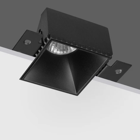 Светильник встраиваемый для ГКЛ потолка Novotech Nimbus 370998 черный IP20 GU10 50W 220V