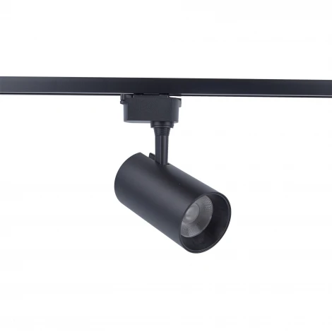 Трековый светильник однофазный, светодиодный. 2400 Лм. 4000К Корпус черный Volpe ULB-Q230 ULB-Q230 28W/4000К BLACK