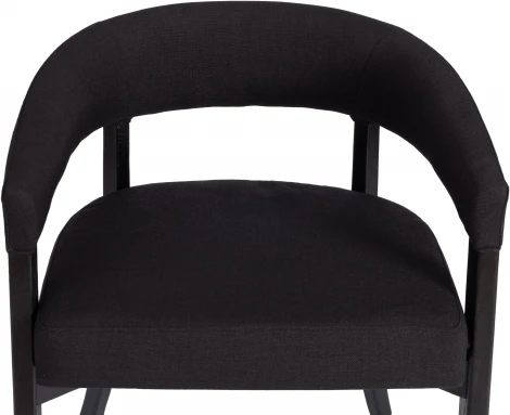 Стул SURTUR Tetchair (Дерево вяз,Лен/Черный) арт.24403