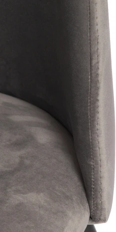 Стул MONRO (mod. 710) ткань/металл, 56х51х80 см, высота до сиденья 47 серый barkhat 26/черный Tetchair 14328