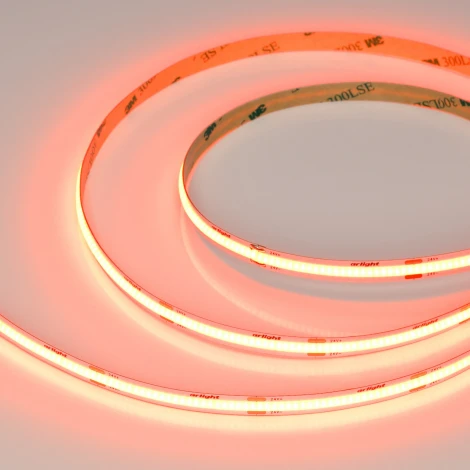 Светодиодная лента COB-X480-8mm 24V Orange (8 W/m, IP20, 5m) Arlight 047738