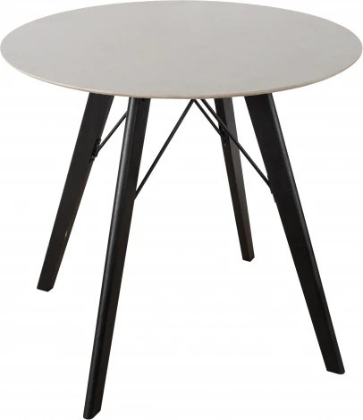 Стол обеденный обеденный JET CERAMIC круглый d-80 (Дерево бук, Венге) CA Wenge Ardesia 80x80