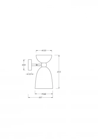 Бра Maytoni Cloches MOD113WL-01W (220V)