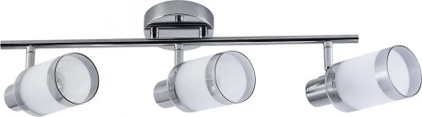 Настенно-потолочный спот Escada Theta 680/3P 3x40Вт E14, металл/стекло, хром