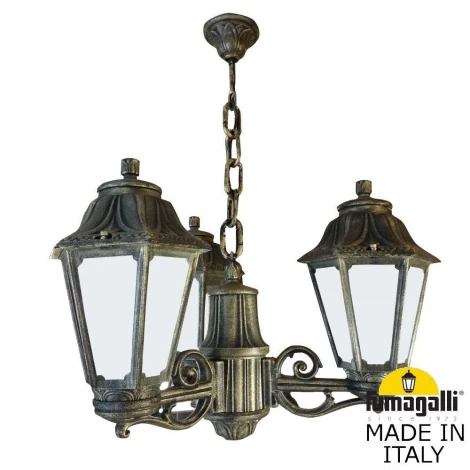 Светильник уличный Fumagalli Sichem/Anna 3l E22.120.S30.BYE27