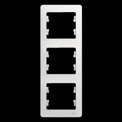 Рамка на 3 поста (белый) Systeme Electric GSL000107