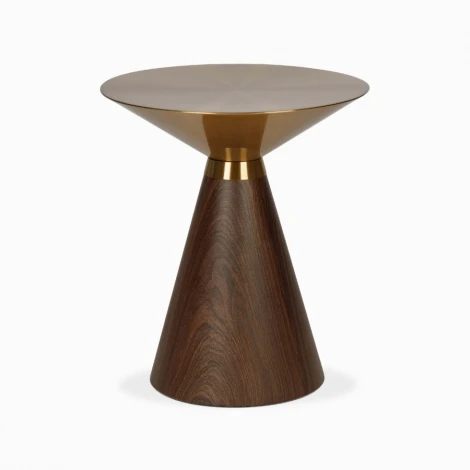 Кофейный столик Vaso Gold диаметр 49 COSMO арт.LC-144