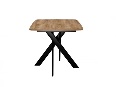 Стол DikLine DB110 Дуб галифакс/опоры черные арт.00-00079991