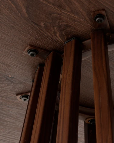 Стол обеденный Stool Group Daphne 100*75 см орех арт.УТ000041366