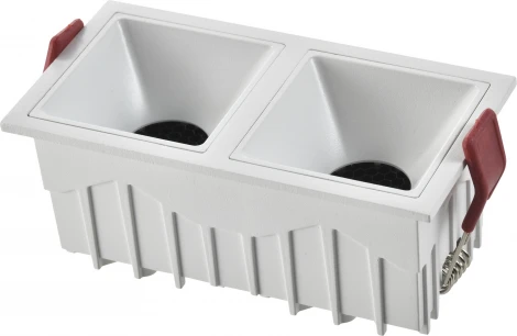 Встраиваемый светильник ST Luce ST757.538.20 Белый LED 2*10W (220V)