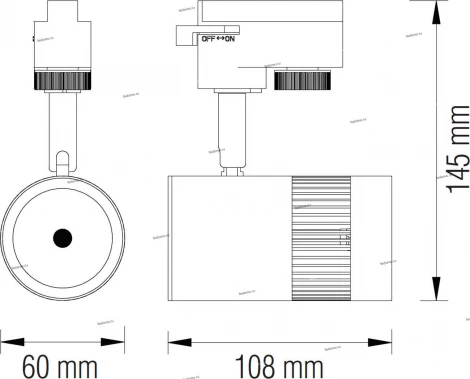 Horoz Milano HL837L (018-008-0013) black