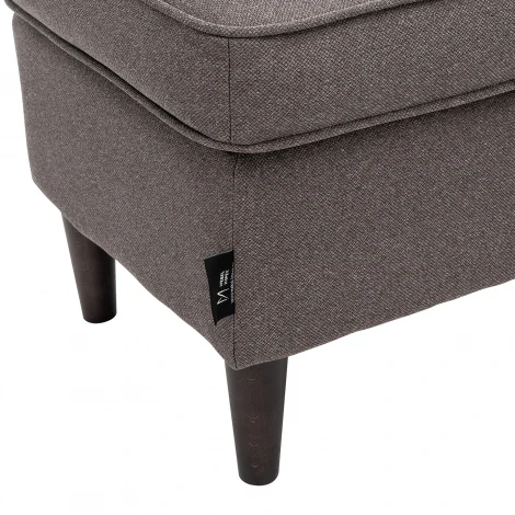 Пуф Leset Микс (Березовая фанера,Массив бука,Рогожка) арт.2500000047879