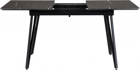 Стол R-Home Диего раздвижной 140-180 Темный мрамор/Бабочка