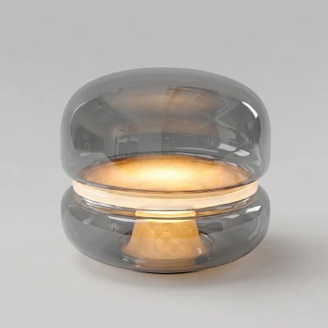 Настольная лампа светодиодная Bogate's Flan 91104 LED дымчатый