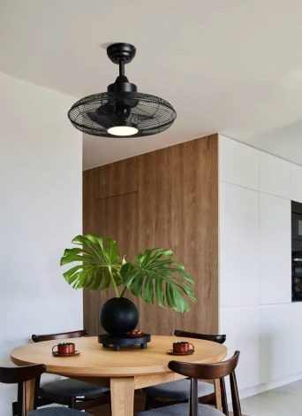 Потолочная люстра с вентилятором Eglo Igeldo 35133 (LED, 220V)