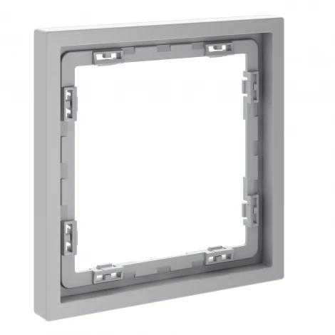 Рамка пластиковая на 1 пост (серый) Voltum S70 VLS100116