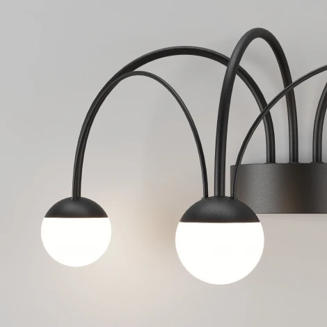 Настенный светильник светодиодный шарики Eurosvet Ragno 90031/3 черный (a070274) (220V, шарики)