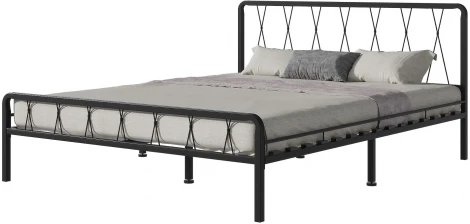 Кровать КМД 18 КЛЭР 160черный, Форвард