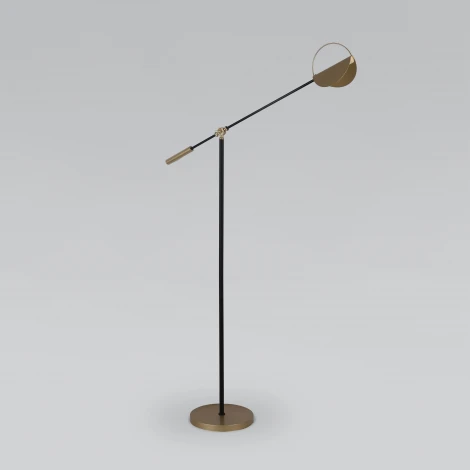 Торшер Eurosvet Grazia 01143/1 черный/золото (220V)