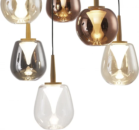 Подвесной светодиодный светильник каскадный Mantra Andromeda 8933+8PL