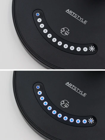 Настольная лампа складываемая с usb-портом Artstyle TL-255B (LED, 220V, сенсорный выключатель)