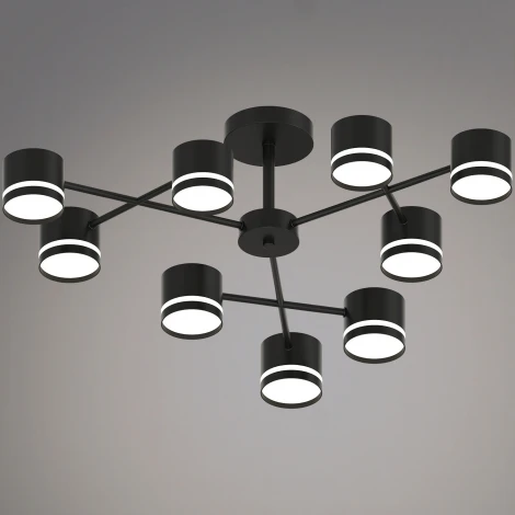 Потолочная люстра на штанге Reluce 96730-0.3-09 GX53 BK