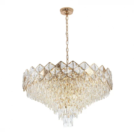 Подвесная люстра хрустальная Modelux MODELUX ML.7555.25 GD