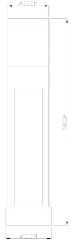 Наземный светильник Globo Nexa 34012