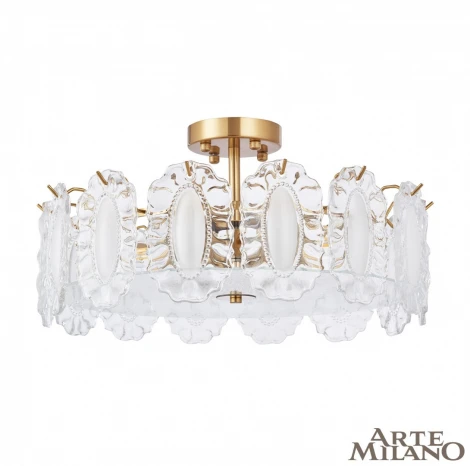 Потолочная люстра на штанге Arte Milano Rim 313009/D500 BS (220V, круглые)