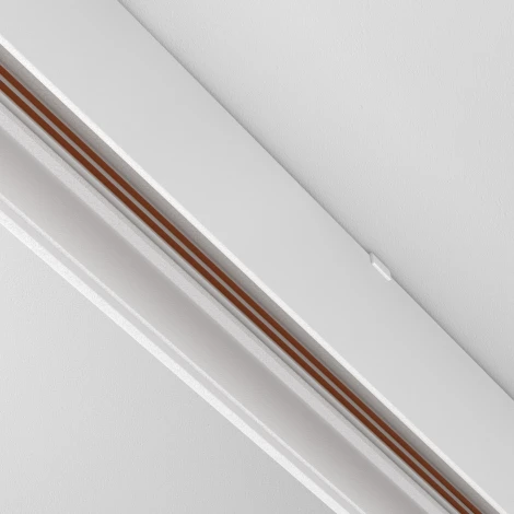 Фиксатор для накладного монтажа белый Maytoni Accessories for tracks Exility TRA034HS-21W