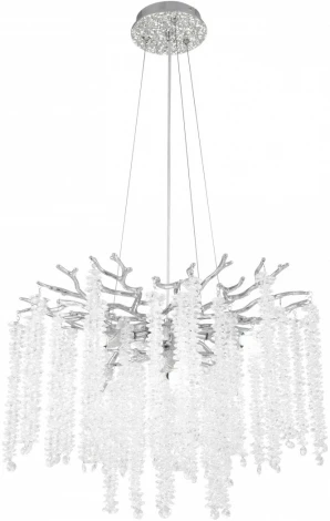 Подвесная люстра хрустальная Arte Milano Milano-1 23110.460.6.E14.A CR (220V, на тросе)