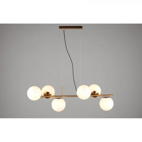 Подвесной светильник Omnilux Avetrana OML-66623-06 (220V, на тросе, шарики)