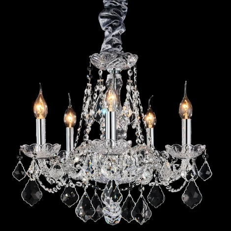 Подвесная люстра ILLUMICO IL2063-5PBC-25 ELITE