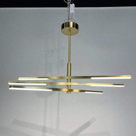 Потолочная люстра на штанге Orton На 3 D96 Gold Imperiumloft 241024-26 (241024-26) (LED, 220V)