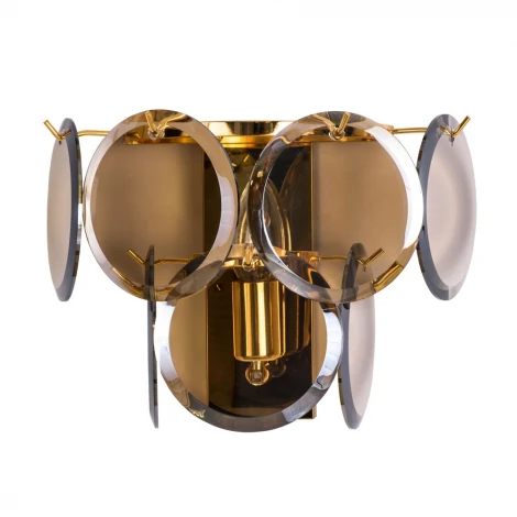 Настенный светильник каскадный Divinare Chloe 7566/01 AP-1 (220V, хрусталь)
