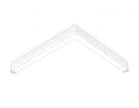 Трековый угловой светильник светодиодный магнитный Magnetic 220V 24W Ambrella Track System GL1705