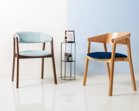 Стул R-Home Dalia bianco грей