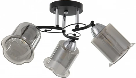 Потолочная люстра на штанге Arte Milano AMALFI 323219/3 CR+BK (220V)