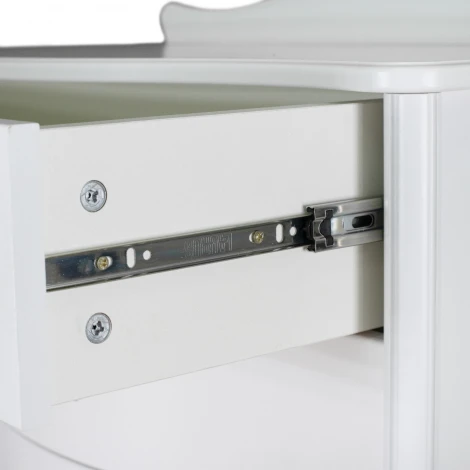 Комод Джульетта молочный дуб Л Mebelik арт.008544